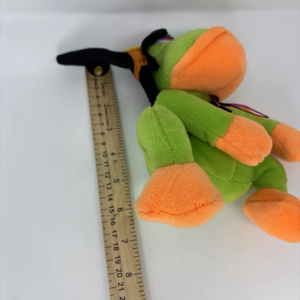 Dan Dee Frog Wearing Witch Hat, Talking Singing‎ Plush Toy  Works, RARE!